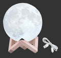 Lámpara luna táctil LED 15 cm